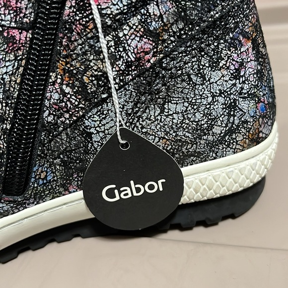 Gabor 73754 Leather Sneaker Boots - Picture 8 of 16